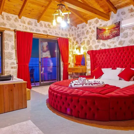 Uezuemlue 2 Bedroom Secluded With Private Pool Hot Tub Villa Kalkan